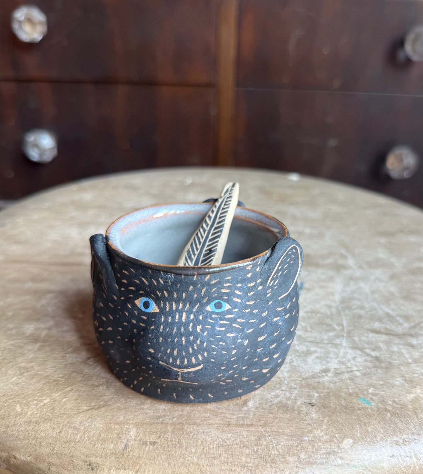 Funny fella salt bowl