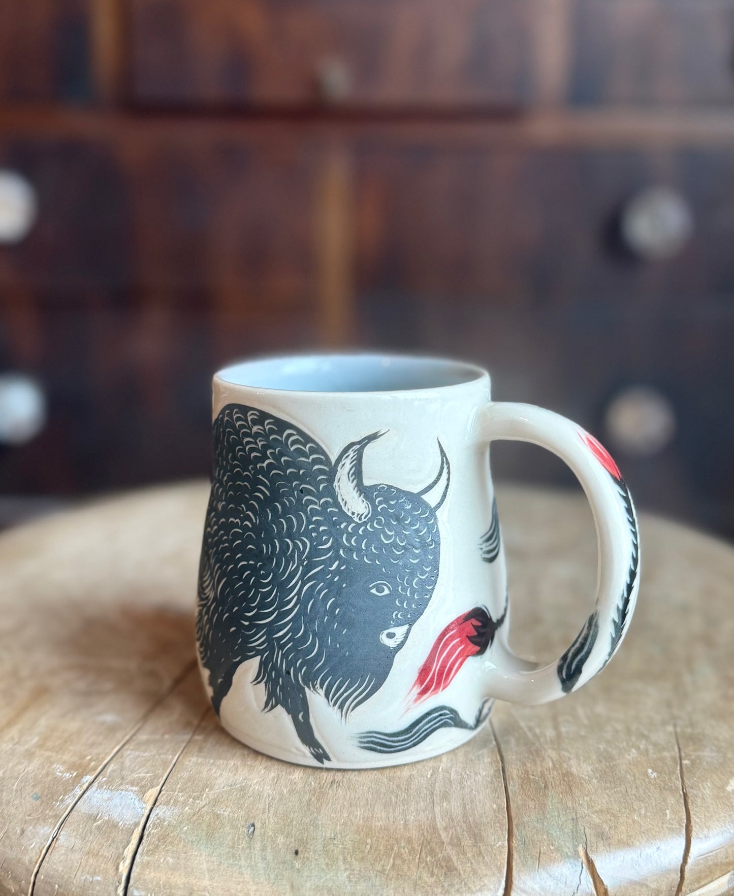 Bison mug #2