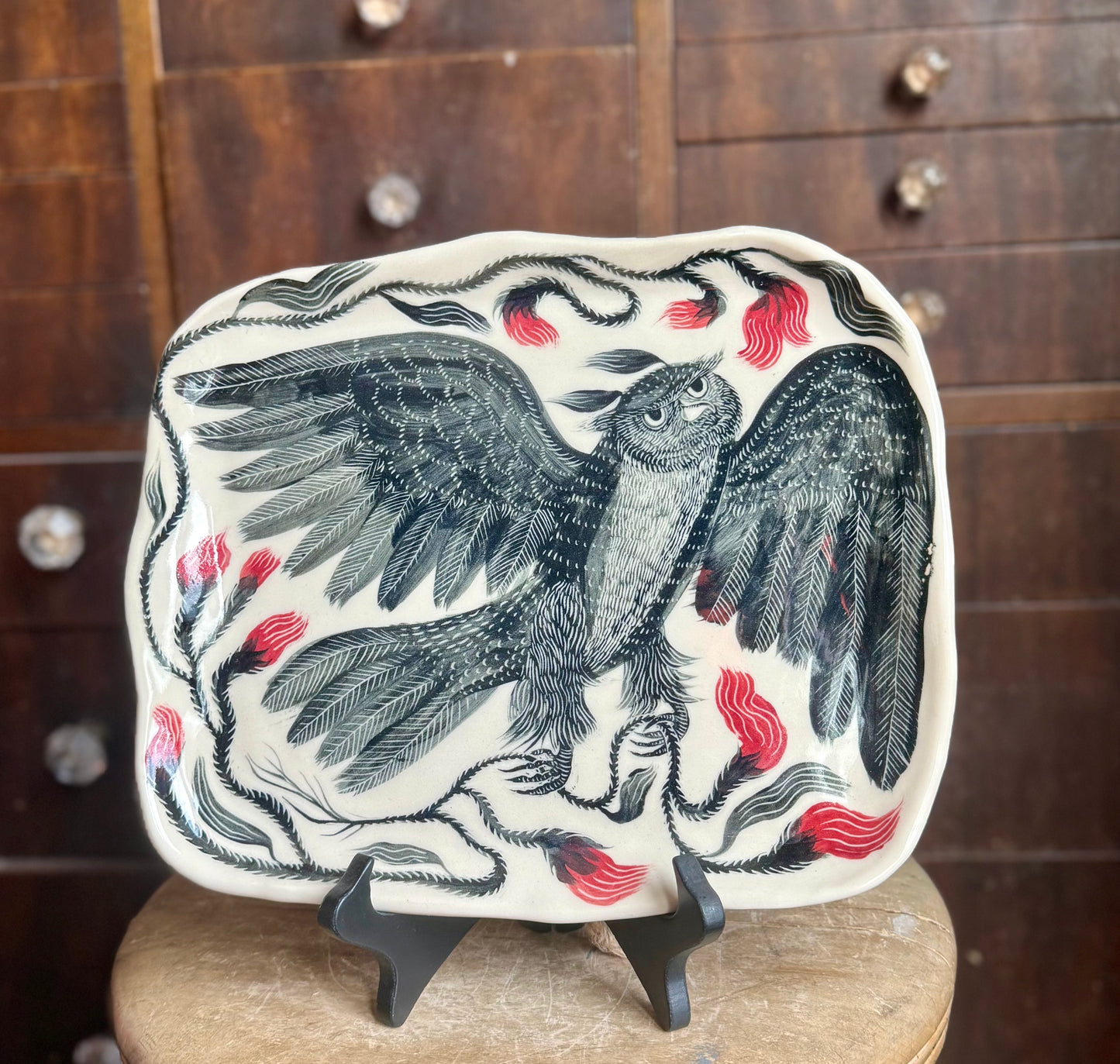 Owl platter
