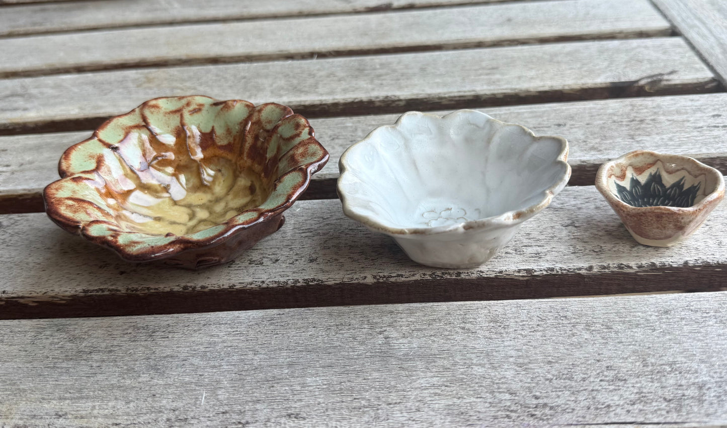 Flower stacker bowl set