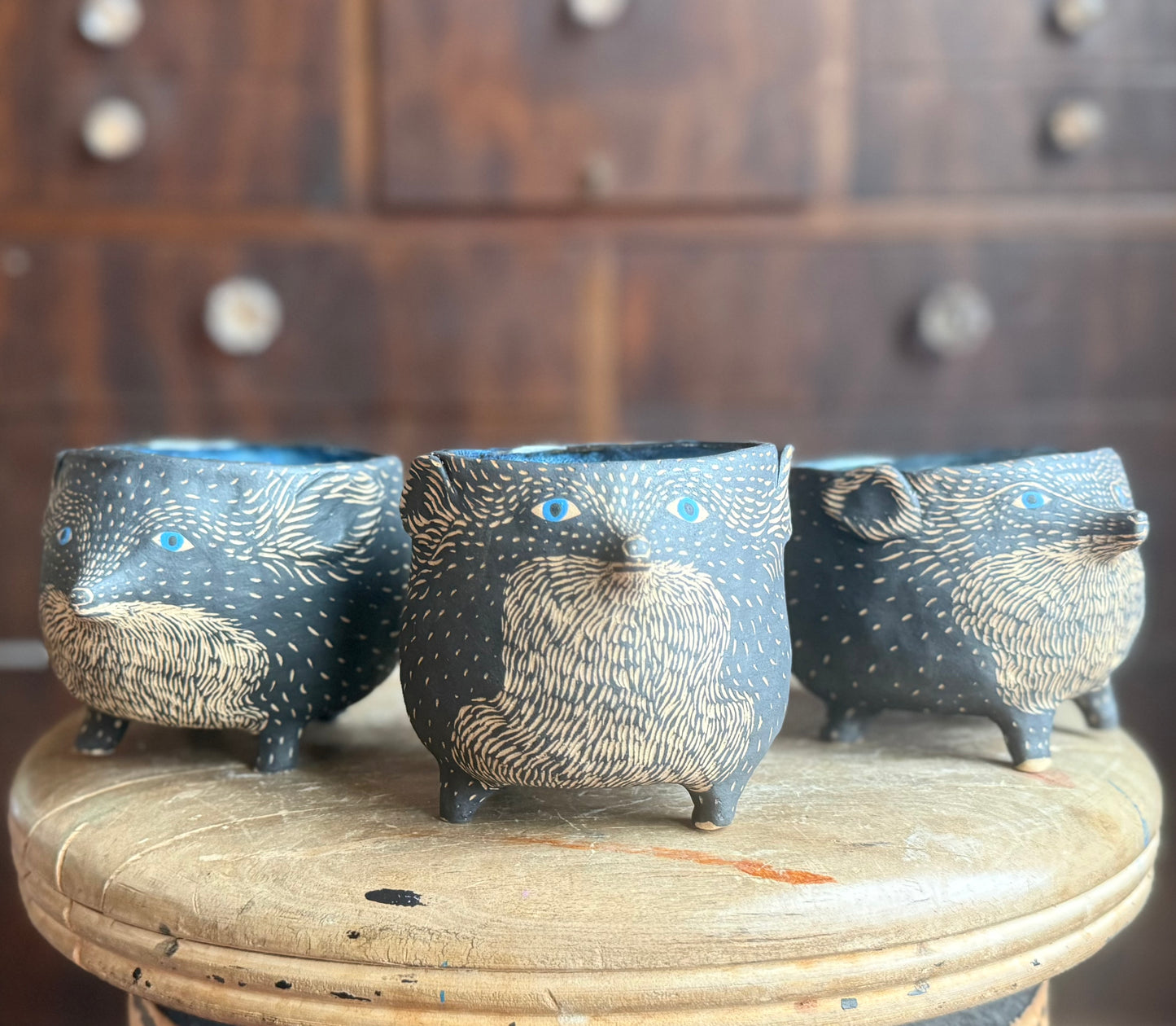 Anxiety riddled fox mug