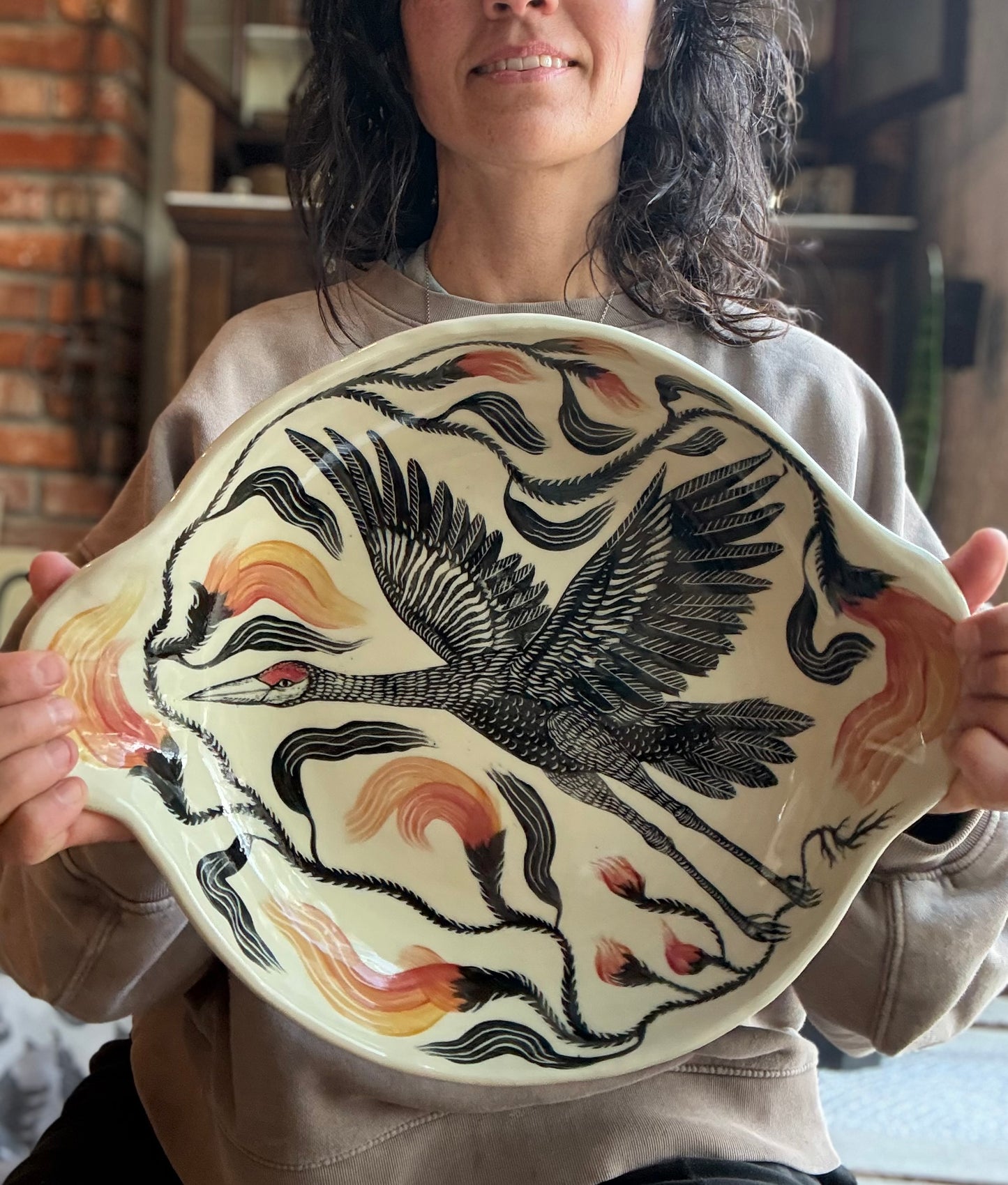 Crane mega platter