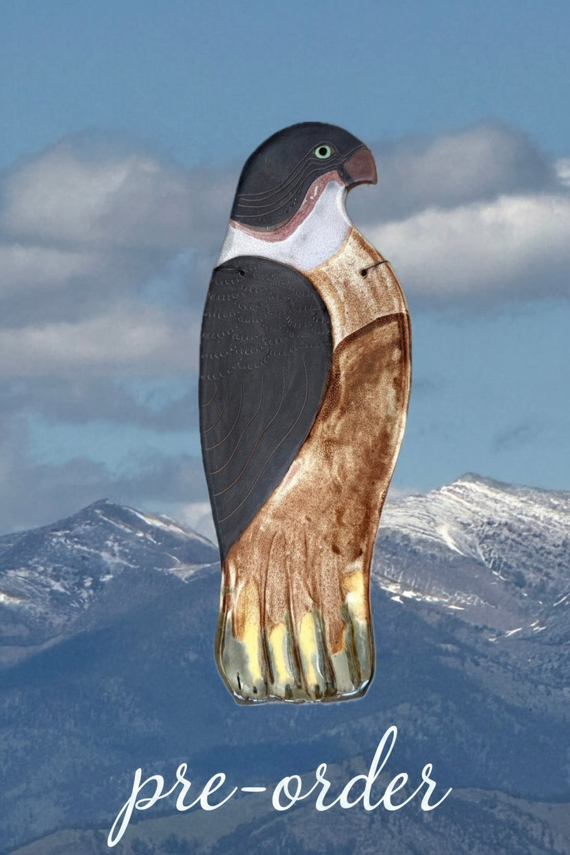 12” Hawk wall hanging -PRE ORDER