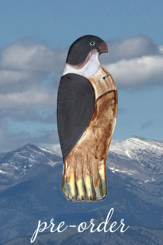12” Hawk wall hanging -PRE ORDER