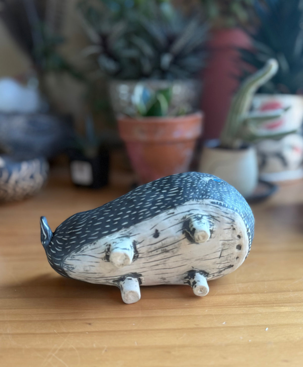 Whale bowl with spoon harpoon
