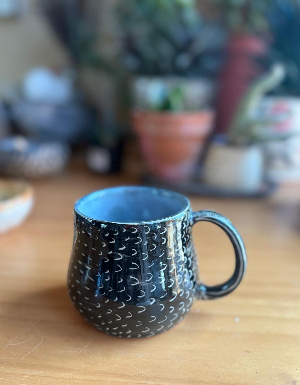 Fish scale mug
