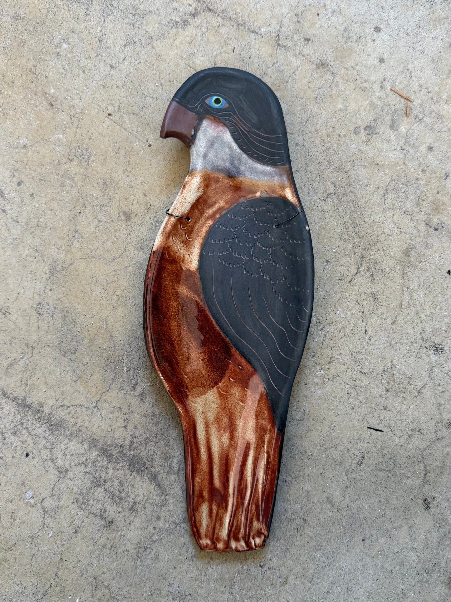 Wall hanging :: guardian hawk￼