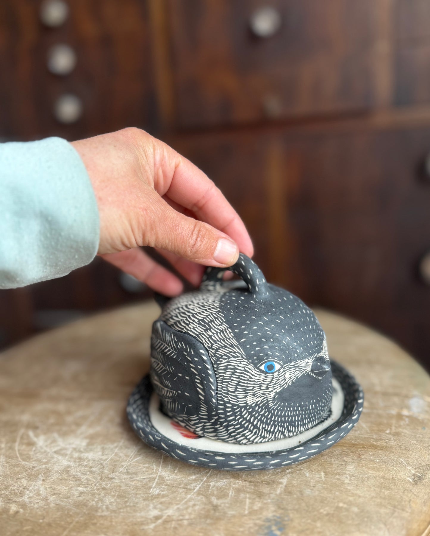 Chickadee bell for your secret small precious items