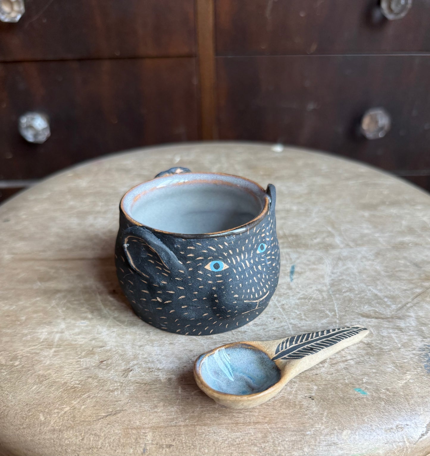 Funny fella salt bowl