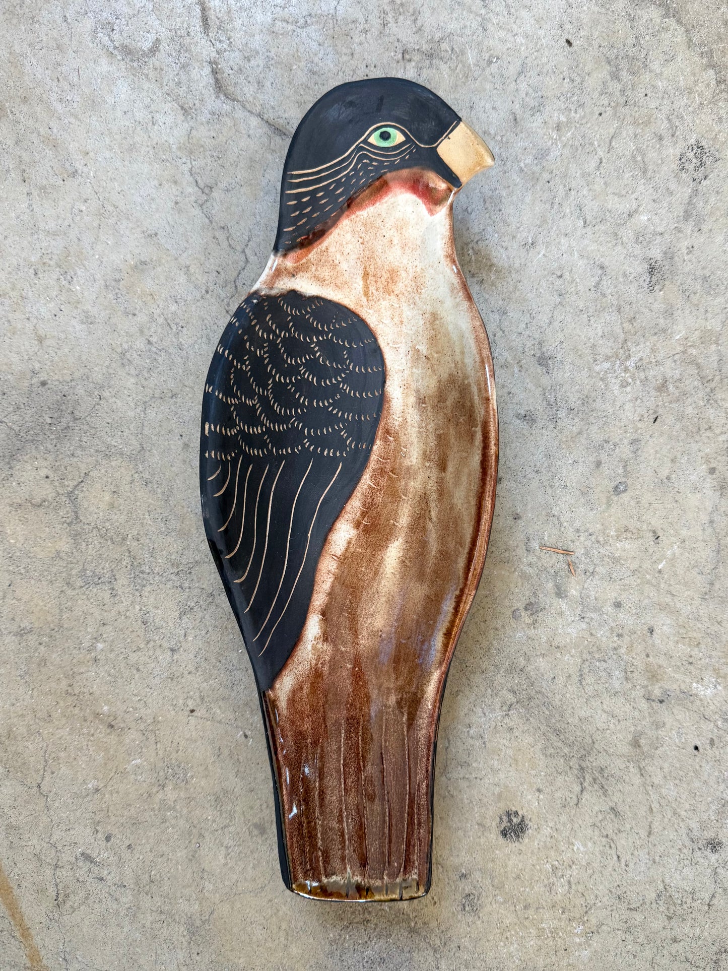 Bowl/ centerpiece style :: guardian hawk ￼