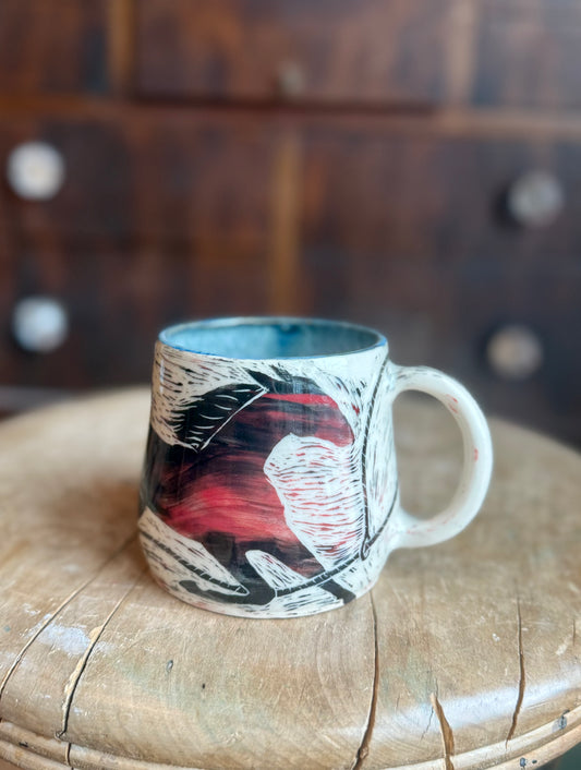 Willow runaway horse mug