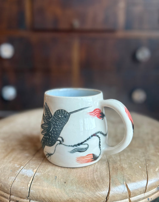 Hummingbird mug #2