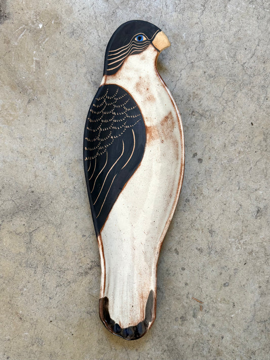 Bowl/platter :: guardian hawk