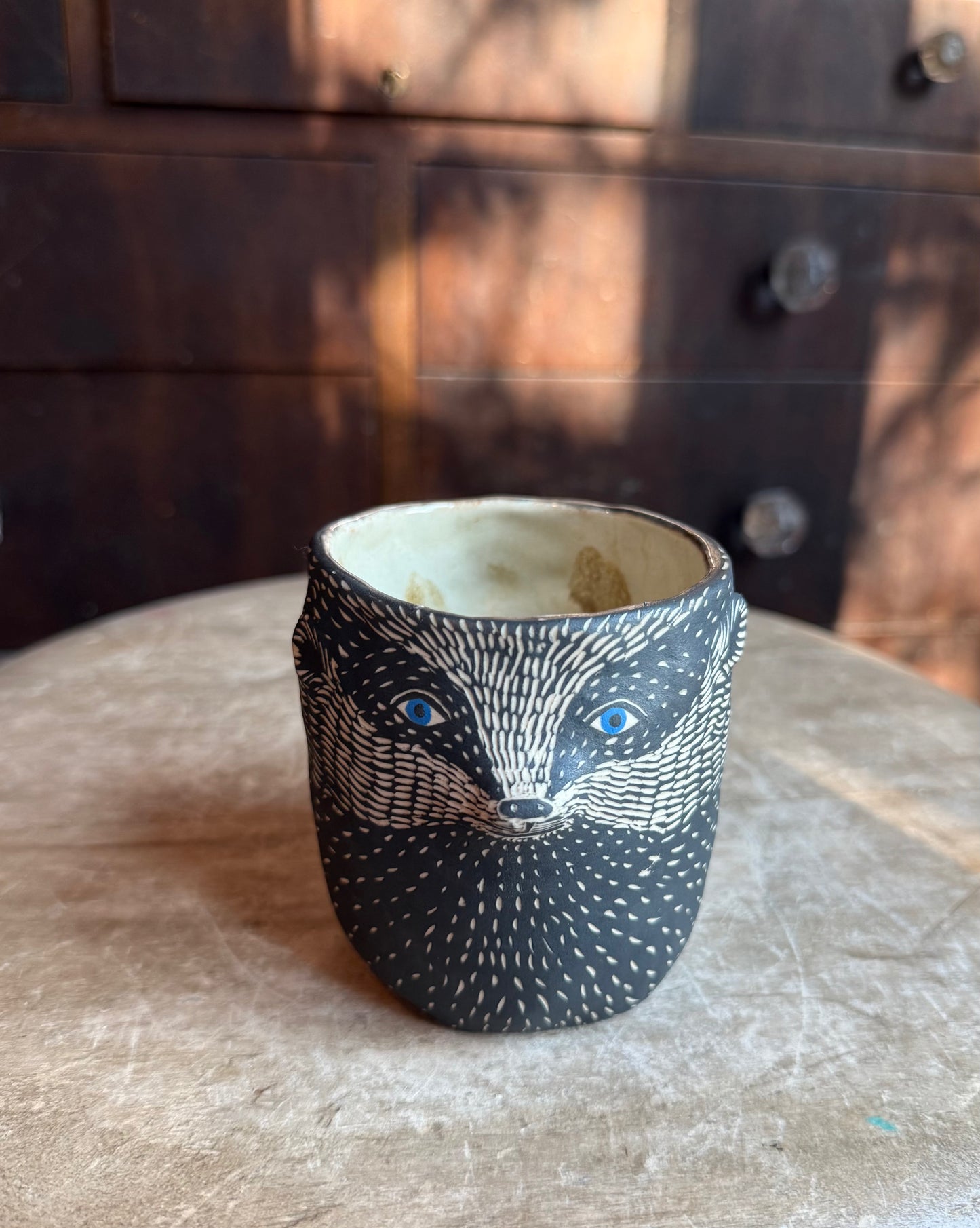Little badger mug