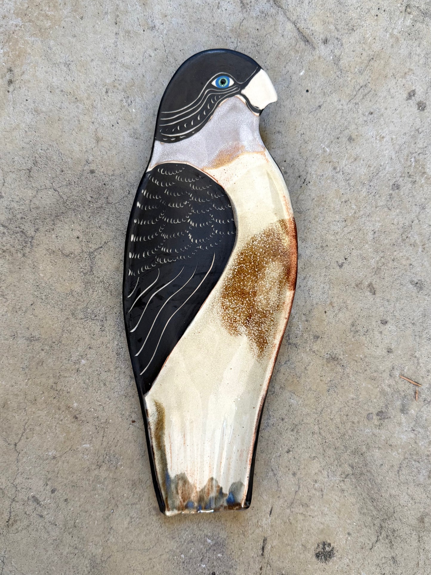 Bowl/ table centerpiece hawk
