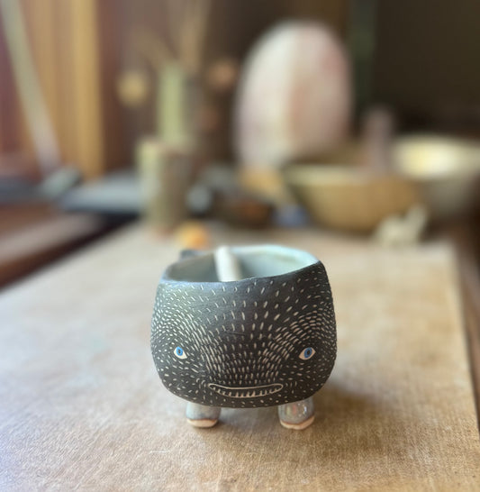 Little whale salt bowl