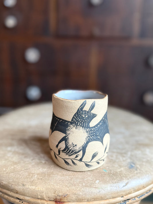 Boy bat with a wiggly rim