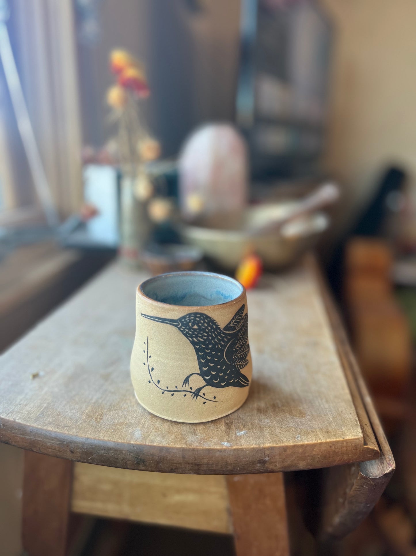 Small hummingbird cup